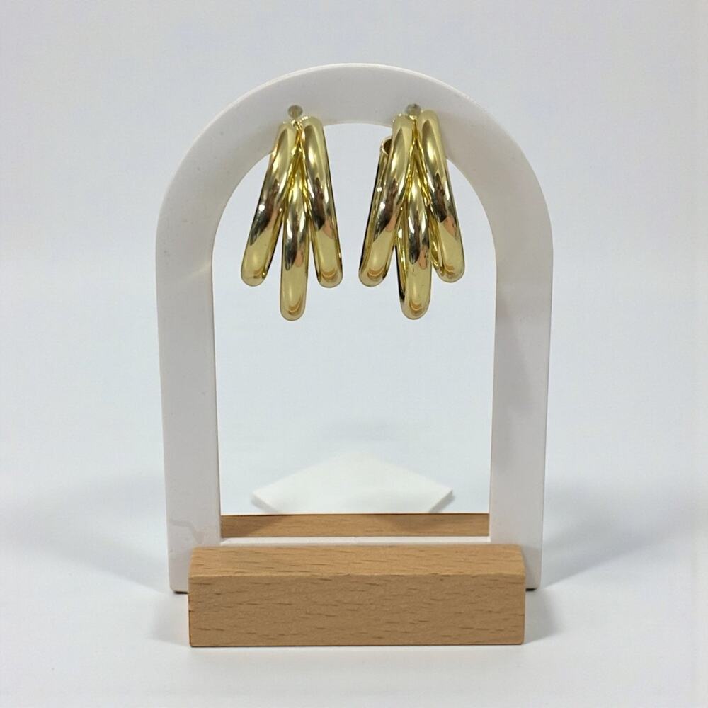 Chunky Lightweight Hoop Earrings